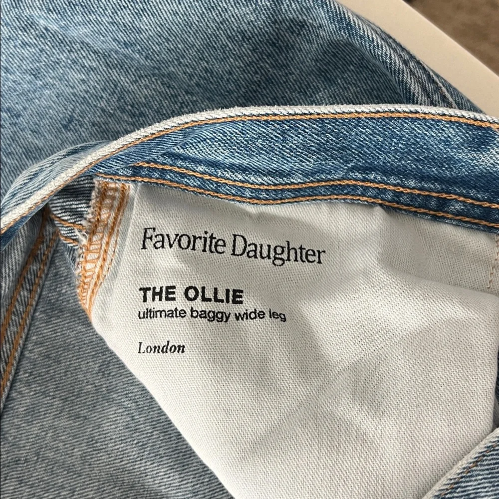Favorite Daughter THE OLLIE LOW RISE ULTIMATE BAGGY WIDE LEG Jeans London 31 - Picture 11 of 12